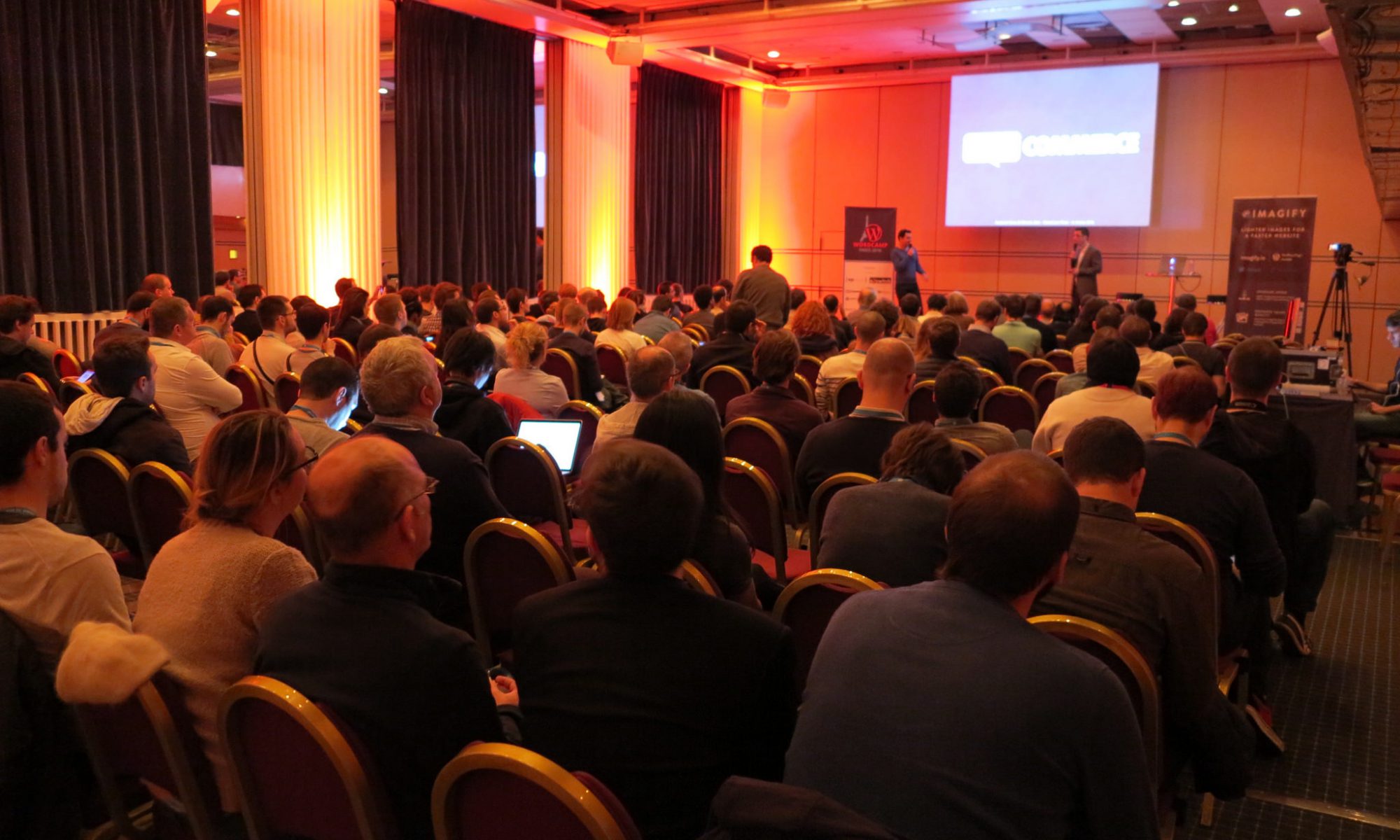 Photo de conférence du WordCamp Paris 2016