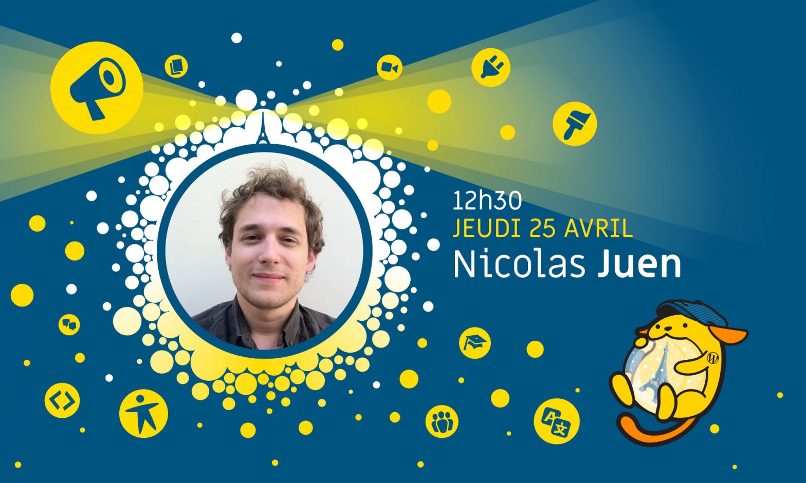 Nicolas Juen, Orateur du WordCamp Paris 2019