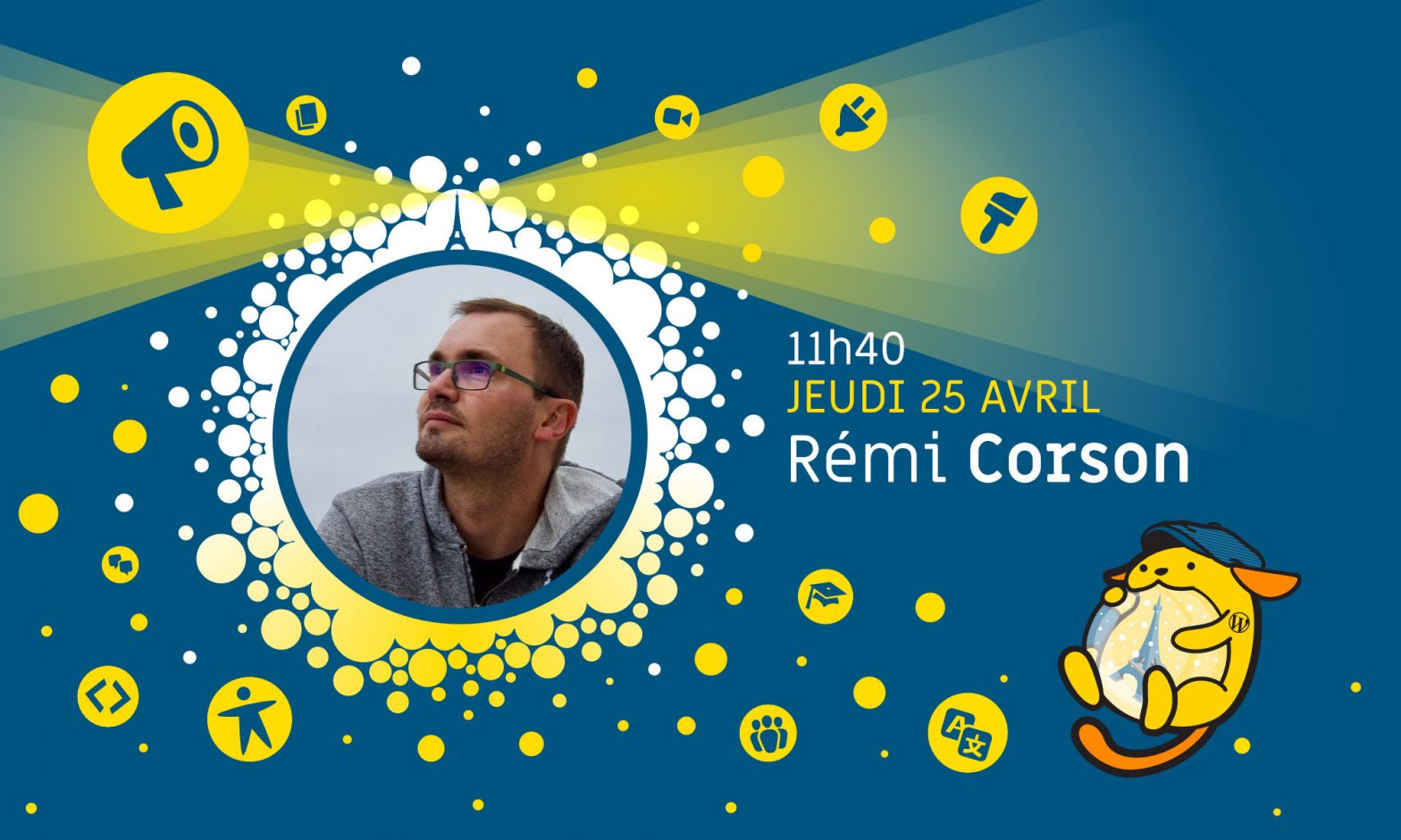 Rémi Corson, Orateur du WordCamp Paris 2019