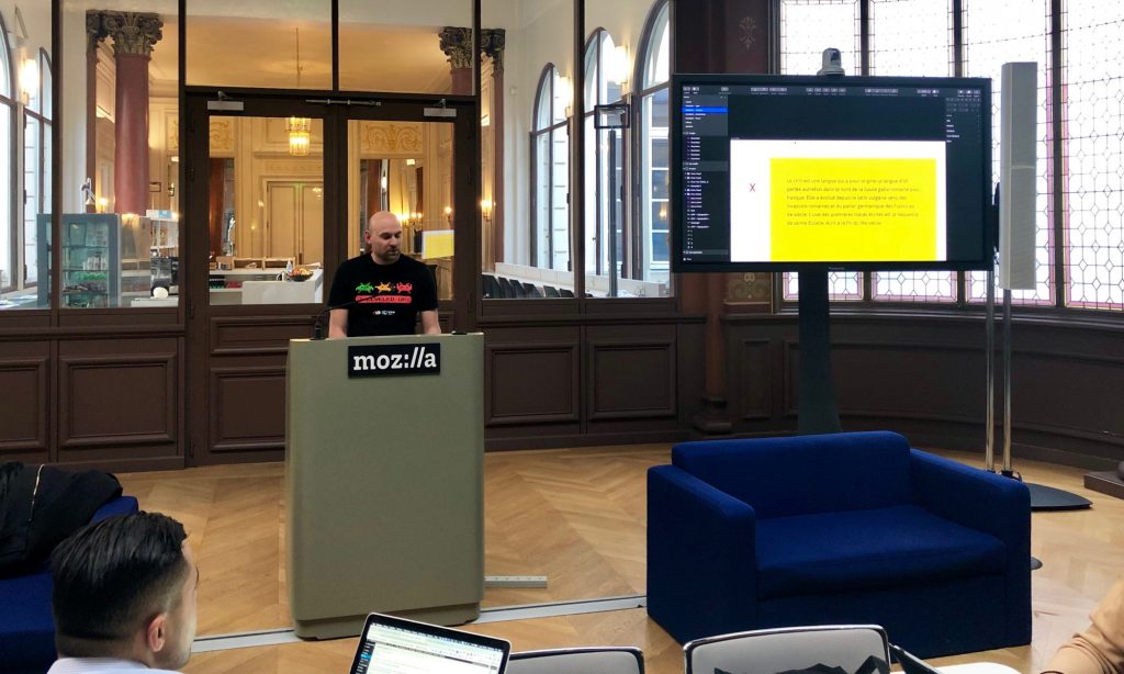 Thomas présente les bonnes pratiques en a11y